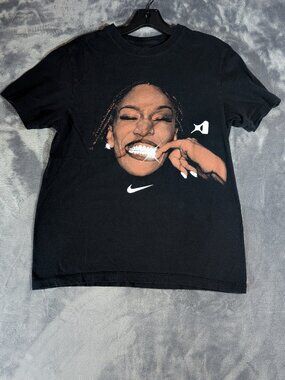 Nike Aja Wilson MV3 T Shirt Small Las Vegas Aces WNBA Rare Limited Release Grill
